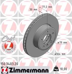 ZIMMERMANN Disc frana ZIMMERMANN 150.3403. 20 (150.3403.20)