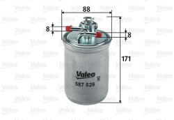 VALEO Filtru combustibil VALEO 587526 (587526) - fixbox