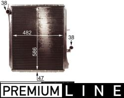 MAHLE Radiator, racire motor MAHLE CR 215 000P (CR 215 000P)