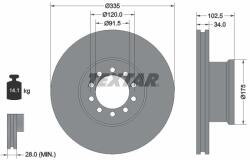 TEXTAR Disc frana TEXTAR 93101300 (93101300) - fixbox