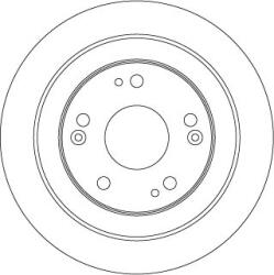 TRW Disc frana TRW DF6526 (DF6526) - fixbox