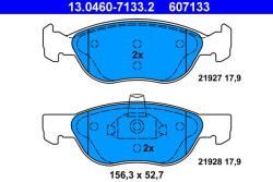 ATE Set placute frana ATE 13.0460-7133.2 (13.0460-7133.2)