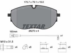 TEXTAR Set placute frana TEXTAR 2627001 (2627001)