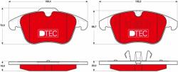 TRW Set placute frana, frana disc TRW GDB1683DTE - fixbox