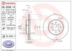 BREMBO Disc frana BREMBO 09.5509. 11 (09.5509.11)
