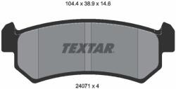 TEXTAR Set placute frana TEXTAR 2407101 (2407101) - fixbox