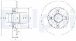 DELPHI Disc frana DELPHI BG9022RSC - fixbox