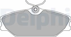 DELPHI Set placute frana DELPHI LP1744 (LP1744)