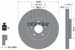 TEXTAR Disc frana TEXTAR 92306303 (92306303)