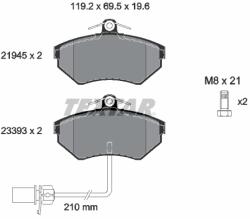 TEXTAR Set placute frana TEXTAR 2194504 (2194504) - fixbox