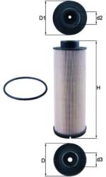 MAHLE Filtru combustibil MAHLE KX 73/2D (KX 73/2D) - fixbox