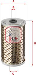 SOFIMA Filtru combustibil SOFIMA S 1411 N (S 1411 N) - fixbox