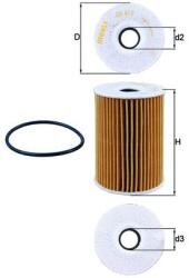 MAHLE Filtru ulei MAHLE OX 415D (OX 415D) - fixbox