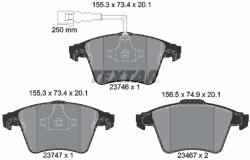 TEXTAR Set placute frana TEXTAR 2374602 (2374602)