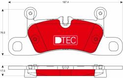 TRW Set placute frana TRW GDB1875DTE (GDB1875DTE)
