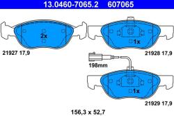 ATE Set placute frana ATE 13.0460-7065.2 (13.0460-7065.2)
