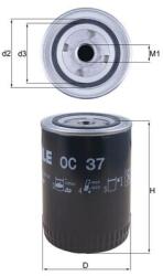 MAHLE Filtru ulei MAHLE OC 37 (OC 37) - fixbox