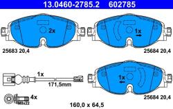 ATE Set placute frana ATE 13.0460-2785.2 (13.0460-2785.2) - fixbox