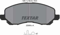 TEXTAR Set placute frana TEXTAR 2358401 (2358401) - fixbox