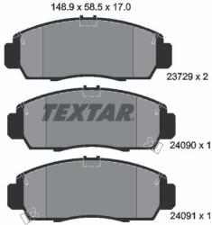 TEXTAR Set placute frana TEXTAR 2372901 (2372901) - fixbox