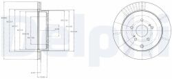 DELPHI Disc frana DELPHI BG4329 (BG4329) - fixbox