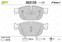 VALEO Set placute frana VALEO 302135 (302135)