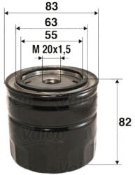 VALEO Filtru ulei VALEO 586062 (586062) - fixbox