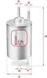 SOFIMA Filtru combustibil SOFIMA S 1958 B (S 1958 B) - fixbox