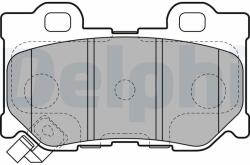 DELPHI Set placute frana DELPHI LP2157 (LP2157)