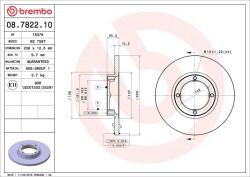BREMBO Disc frana BREMBO 08.7822. 10 (08.7822.10)