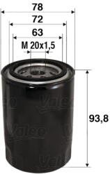 VALEO Filtru ulei VALEO 586080 (586080) - fixbox