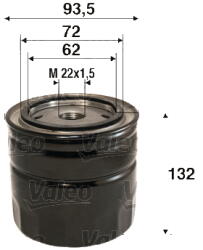 VALEO Filtru ulei VALEO 586115 (586115) - fixbox