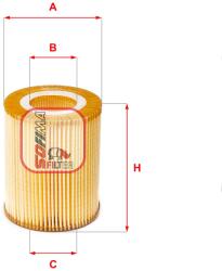 SOFIMA Filtru ulei SOFIMA S 5152 PE (S 5152 PE) - fixbox