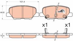 TRW Set placute frana TRW GDB3583 (GDB3583)