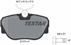 TEXTAR Set placute frana TEXTAR 2117302 (2117302)