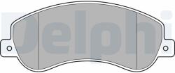 DELPHI Set placute frana DELPHI LP1954 (LP1954)