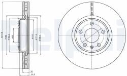 DELPHI Disc frana DELPHI BG4346C (BG4346C) - fixbox
