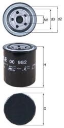 MAHLE Filtru ulei MAHLE OC 982 (OC 982) - fixbox