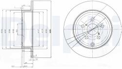 DELPHI Disc frana DELPHI BG3912 (BG3912) - fixbox