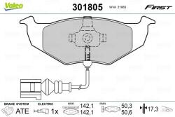 VALEO Set placute frana VALEO 301805 (301805)