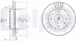 DELPHI Disc frana DELPHI BG3750 (BG3750) - fixbox