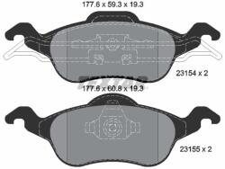 TEXTAR Set placute frana TEXTAR 2315402 (2315402)