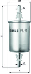 MAHLE Filtru combustibil MAHLE KL 83 (KL 83) - fixbox