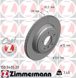 ZIMMERMANN Disc frana ZIMMERMANN 150.3405. 20 (150.3405.20)
