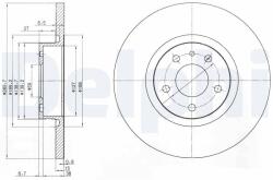 DELPHI Disc frana DELPHI BG3420 (BG3420) - fixbox