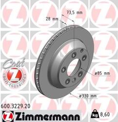 ZIMMERMANN Disc frana ZIMMERMANN 600.3229. 20 (600.3229.20)