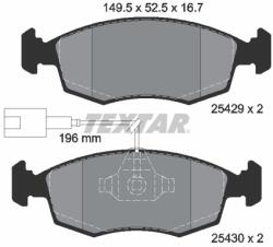 TEXTAR Set placute frana TEXTAR 2542901 (2542901)