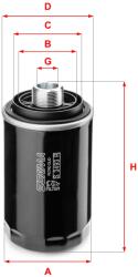 SOFIMA Filtru ulei SOFIMA S 3493 R (S 3493 R) - fixbox