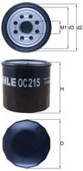 MAHLE Filtru ulei MAHLE OC 215 (OC 215) - fixbox