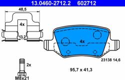 ATE Set placute frana ATE 13.0460-2712.2 (13.0460-2712.2) - fixbox